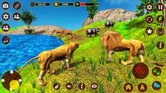 Lion Family Game screenshot 3