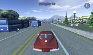 跑车赛跑交通游戏高速公路无穷交叉道路模拟器游戏博士。主动大赛车速度杆位轻松的比赛免费游戏速度美丽的车 screenshot 3