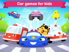 Car games for kids ~ toddlers game for 3 year olds screenshot 0