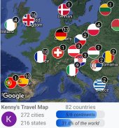 Travel Mapper - Places Been screenshot 9