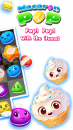 Macaron Pop : Sweet Match 3 screenshot 1