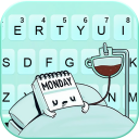 ثيم لوحة المفاتيح Mondays Suck Icon