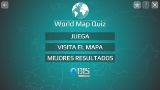 Mapa del Mundo - Quiz screenshot 0