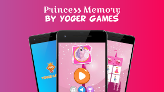 Princess Unicorn Memo Game for Kids and Toddlers💗 screenshot 0