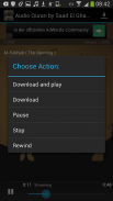 Audio Quran by Saad El Ghamidi screenshot 2