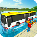 Sea Bus Driving: Coach Driver Icon