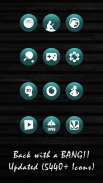 Big Bang Teal Icons screenshot 3