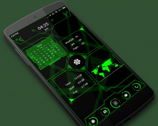 Hi-tech Unique Launcher - hi-tech theme screenshot 1