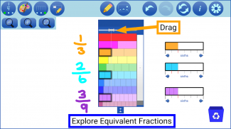 Fraction Strips by mathies screenshot 14