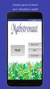 Mathstronaut – SPEED MATHS booster screenshot 0