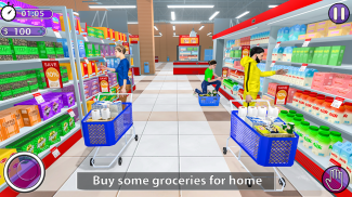 Supermarket Shopping Game Simulator:Family Mall 3D screenshot 1