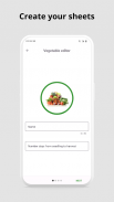 Garden organizer - Vegetable screenshot 0