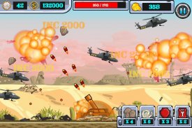 Heli Invasion 2 -- stop helicopter with rocket screenshot 3