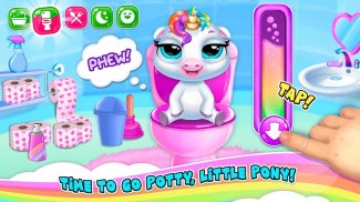 My Baby Unicorn 2 - New Virtual Pony Pet screenshot 2