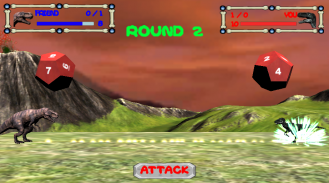 Dino King - Magic Battle screenshot 1