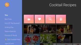 Cocktails and mixed drinks screenshot 0