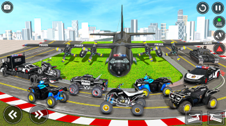 US Police ATV Transporter Game screenshot 0