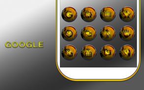 Spatter Yellow Icons Pack screenshot 8