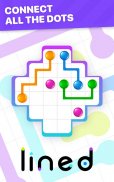 Lined: connect the dots puzzle screenshot 1