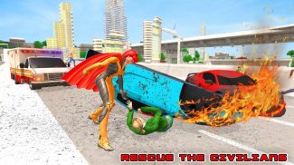 Super women Hero Rescue Games screenshot 2