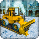 Snow Blower Truck Road Cleaner Icon