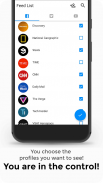 Feed List - News Feeds Aggregator. screenshot 2