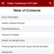 Daily Confession of Faith By Valued Customer screenshot 0