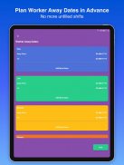 Simple Rota Maker - For Shifts screenshot 8