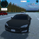 Tesla Car Game Icon