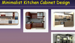 Minimalist Kitchen Cabinet Design screenshot 1