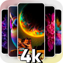 4K Wallpaper Live Backgrounds Icon