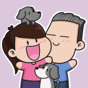 Official Hubman and Chubgirl Stickers for Whatsapp Icon