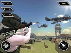 Air jet War Fighter : Helicopter Shooting screenshot 3