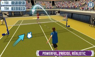 Badminton League 2019 - badminton racket game screenshot 0