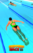 พลิก 3d การแข่งขันว่ายน้ำ 2017 screenshot 1