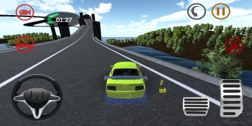 Extreme Bridge Racing. Real driving on Speed cars. screenshot 4