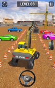 Real Excavator 3D Parking Game screenshot 2