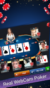 WebCam Poker Club: Holdem, Omaha on Video-tables screenshot 2