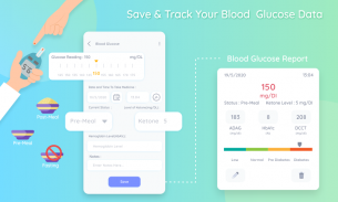Blood Pressure & Sugar Tracker screenshot 1