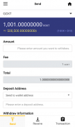 GOXWallet screenshot 0