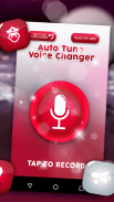 Auto Tune Modificador De Voz screenshot 2