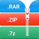 Zip File Opener - UnZIP, UnRAR Icon