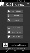 KLZ Interview Audio Recorder MultiTrack Editor screenshot 9