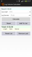 Log Volume Calculator screenshot 4