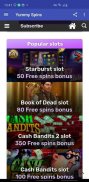 YummySpins - No Deposit Bonuses and Free Spins screenshot 3