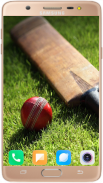 Cricket Bat and Ball Wallpaper screenshot 0