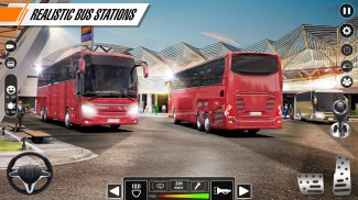 Euro Bus Driving Simulator 3D screenshot 2