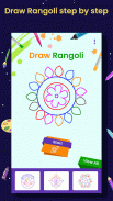 Draw Rangoli Step By Step screenshot 1