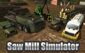 🌲⚙️ Sawmill 🚚 Truck Driver Simulator 3D screenshot 0