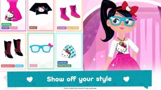 Ngôi sao Thiết kế thời trang Hello Kitty screenshot 1